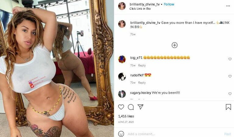 Brilliantly Divine Horny Thot Teasing Her Big Ass OnlyFans Insta Leaked Videos