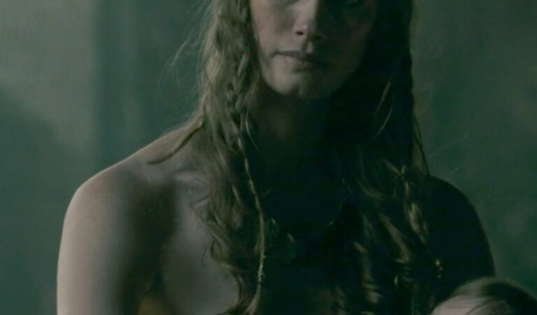Alyssa Sutherland Nude Boobs In Vikings Series – FREE VIDEO