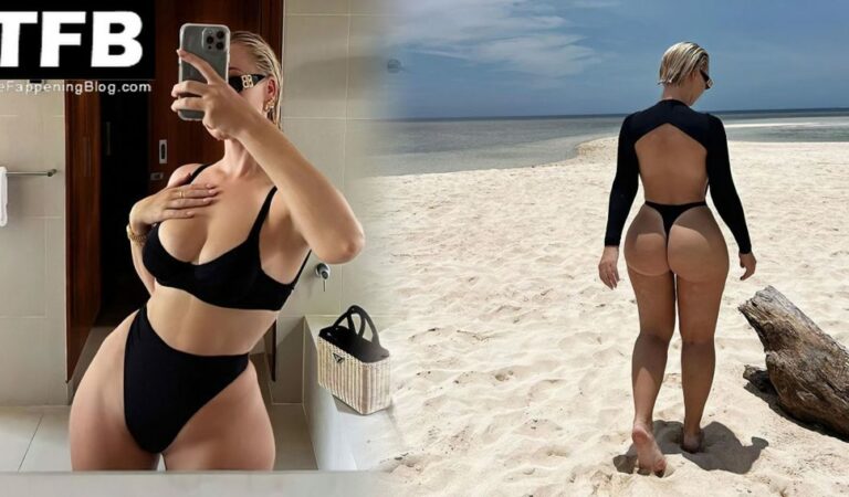 Bianca Elouise Displays Her Booty in Bikinis (9 Photos)