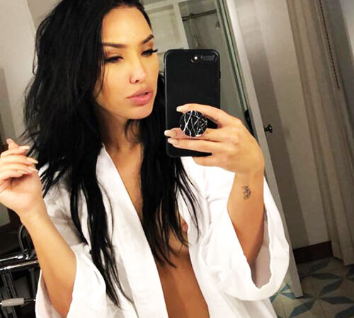 Bre Tiesi Nip Slip At Instagram Selfie — Johnny Manziel’s New Wife Showed Nipple Out Of Robe