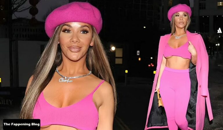 Chelsee Healey Shows Off He Underboob at Hairchoice Event (10 Photos)