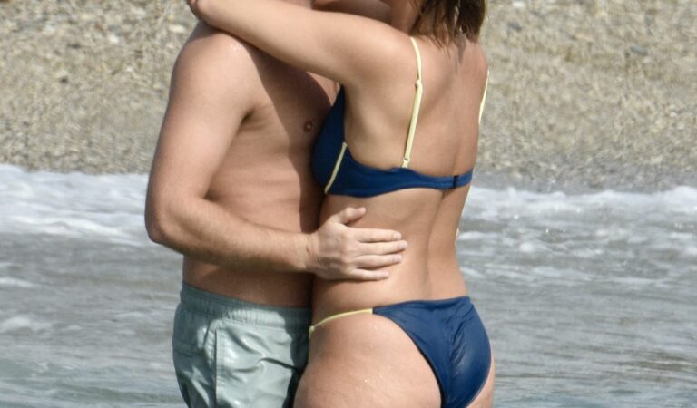 Ferne McCann Shows Off Her Sexy Bikini Body on a Beach in Marbella (38 Photos)