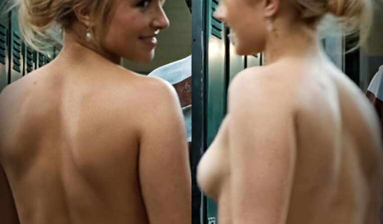 Hayden Panettiere Topless (1 Collage Photo)