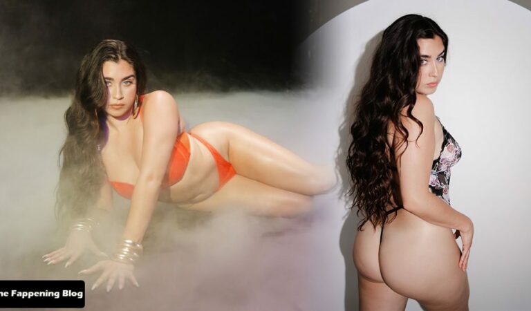 Lauren Jauregui Flaunts Her Sexy Tits & Ass in a New Savage X Fenty Lingerie Shoot (9 Photos)