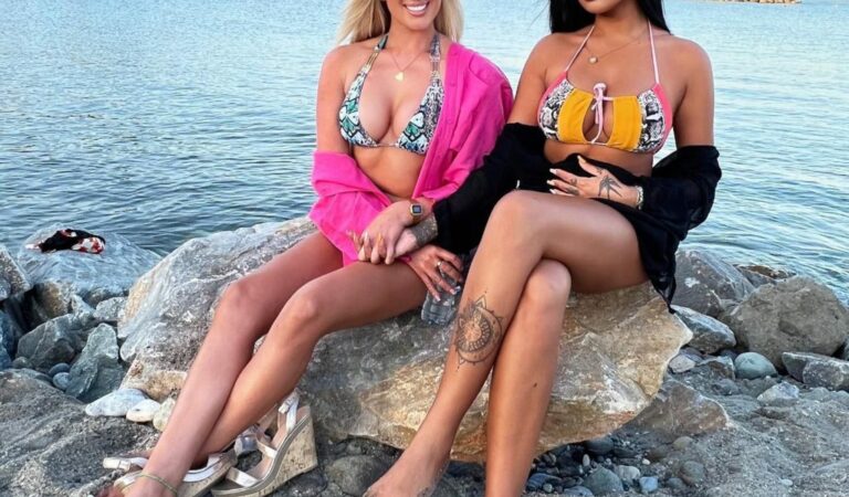 Nikita Jasmine & Morag Chrichton are Seen on a Beach in Marbella (36 Photos)