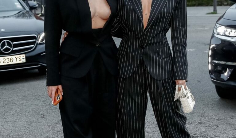 Valentina Ferragni & Veronica Ferraro Show Their Boobs in Paris (16 Photos)