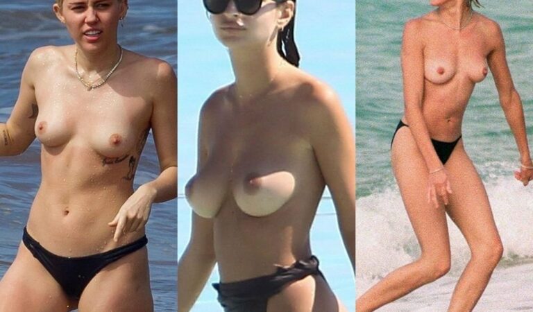 Celebrities Nude Beach Collection (20 Photos)