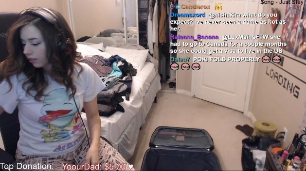 Twitch Thot Pokimane Thong Slip Video