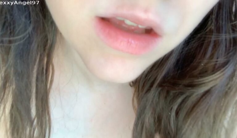 ASMR is Awesome Close Up Kissing & Breathing Video