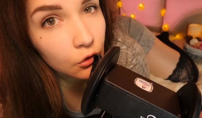 KittyKlaw ASMR Licking & Mouth Sounds Video