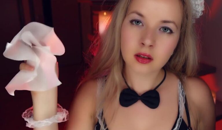 Valeriya ASMR Maid Will Clean Your Dirty Thoughts Video
