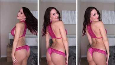 Katie Banks Youtuber Pink Lace Lingerie Nude Video – Famous Internet Girls