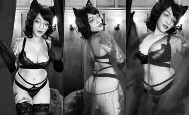 Lua Stardust Nude Black Lingerie Kitty Leaked Video – Famous Internet Girls