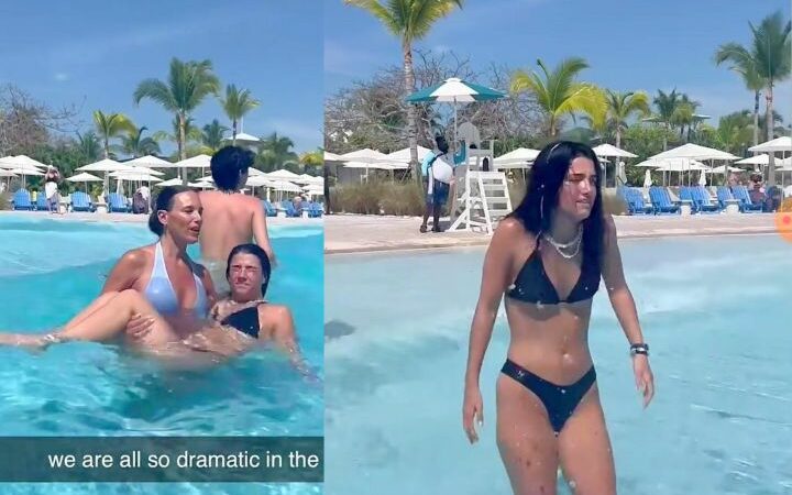 Charli D’Amelio Wave Pool Wet Bikini Video Leaked